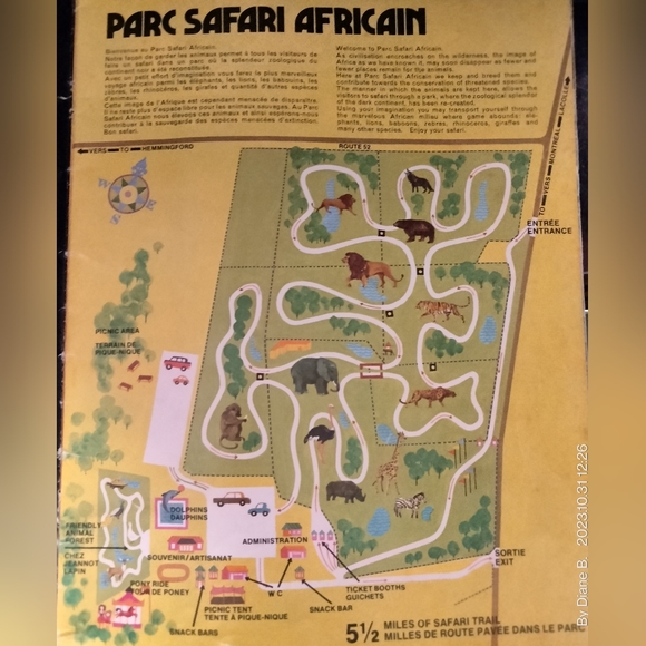 Vintage: Parc Safari Afican - Picture 3 of 3